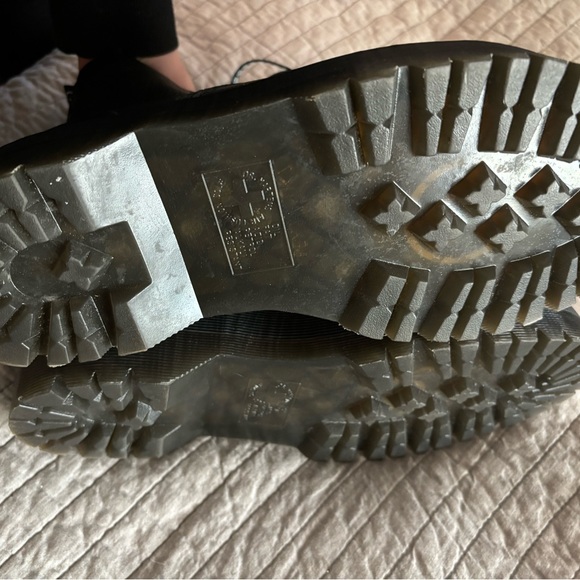 Dr. martens lazy oaf black platform boots size 9 - Picture 6 of 9